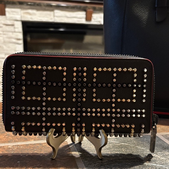 Christian Louboutin Handbags - Christian Louboutin Panettone Studded Long Wallet